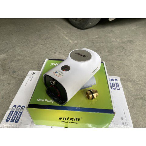 Bơm tăng áp điện tử mini 24V – Shirai S20 (80W)