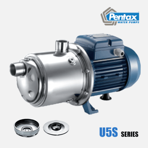 Máy bơm trục ngang đa cấp Pentax U3SA – 100/5T (750w)